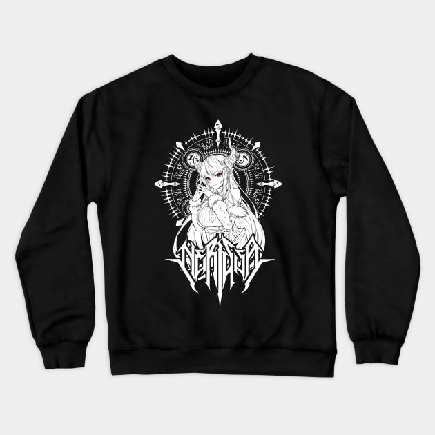 Hololive English Nerissa Ravencroft Crewneck Sweatshirt by Waifuku Merch